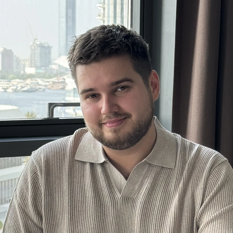 Portrait of Grigorii Chigrinets, Co-Founder and AI Solutions Director at BRANDAY
