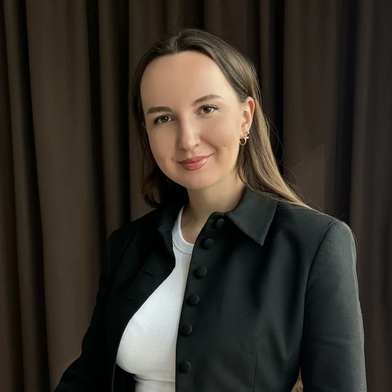 Portrait of Anna Shevchuk, Co-Founder and Strategy Director at BRANDAY